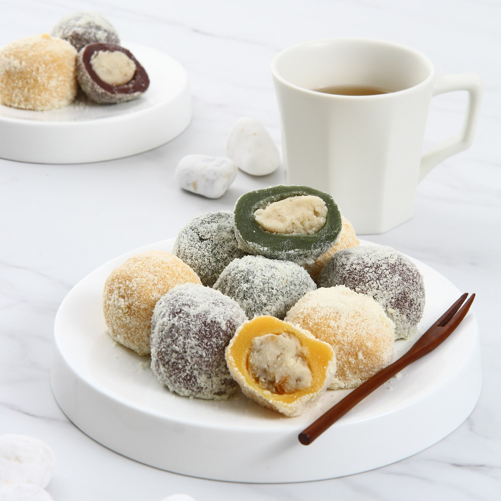 올리고 100%국내산 찹쌀 삼색 두텁떡 1.8kg (60g x 30개)