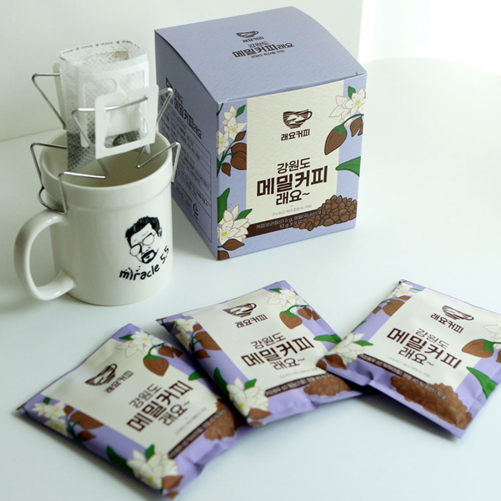 [미라클5.5] 강원도 메밀커피래요 10g*9ea