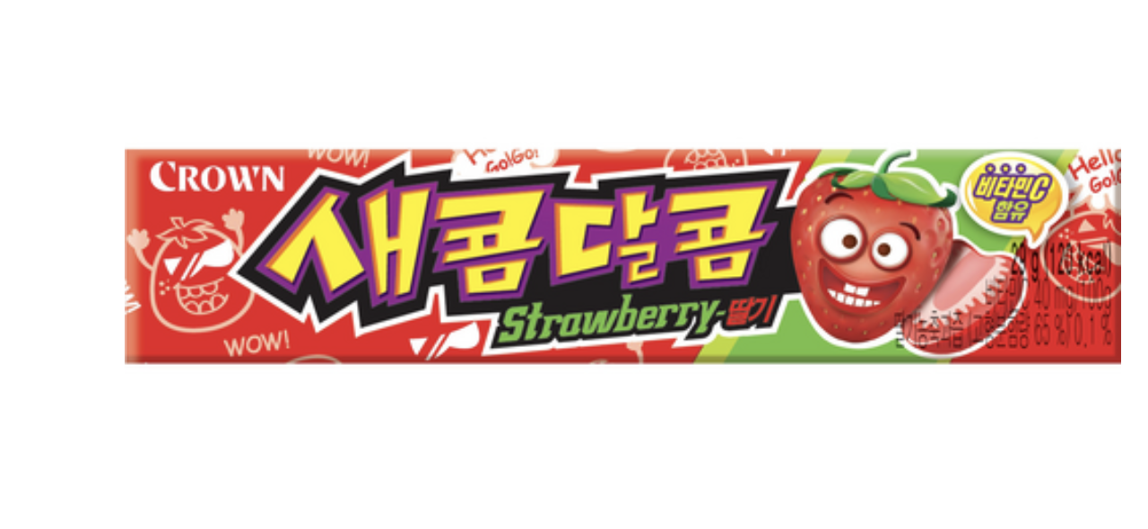 크라운 새콤달콤 딸기 29g