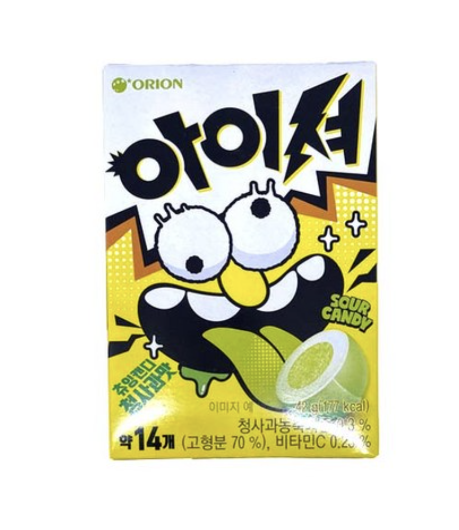 아이셔 츄잉캔디 청사과맛 42g