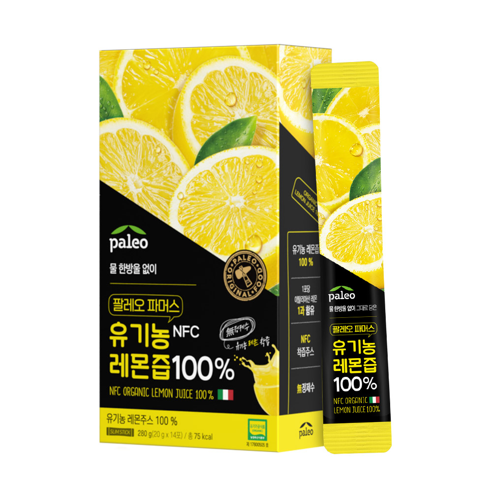 팔레오 유기농 레몬즙100 (20g x 14포) 총 1박스