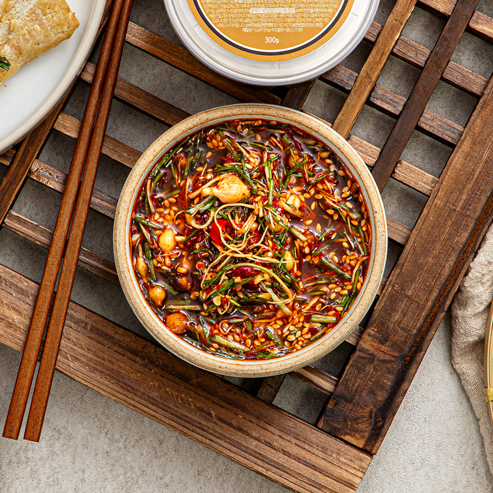 엄마손맛 봄반찬 국내산 달래장 300g (1통, 2통 중 택1)