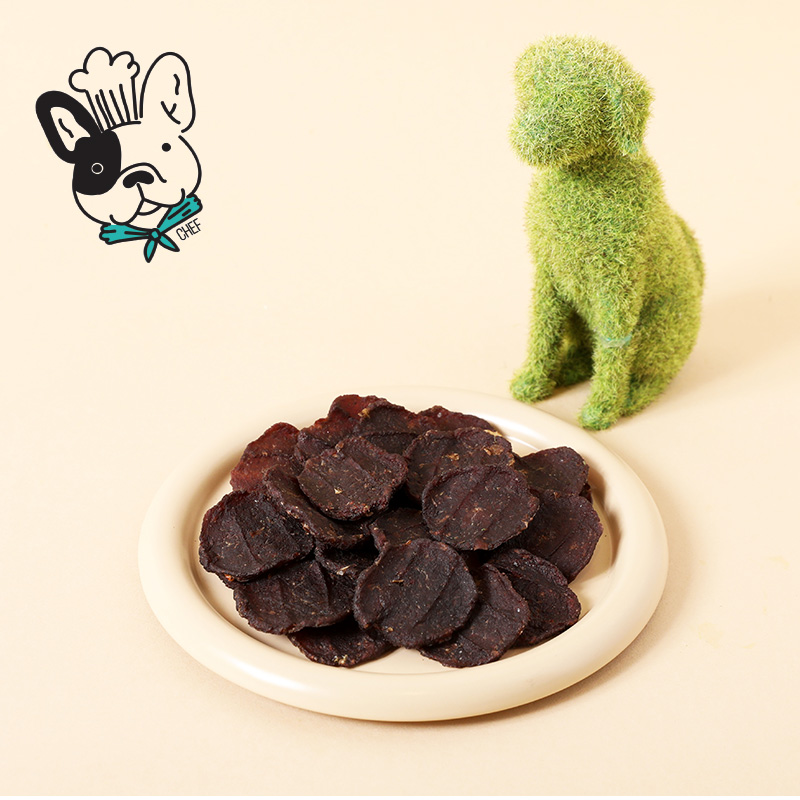 [멍든램지] 애견 수제 말고기야채칩 60g 2개