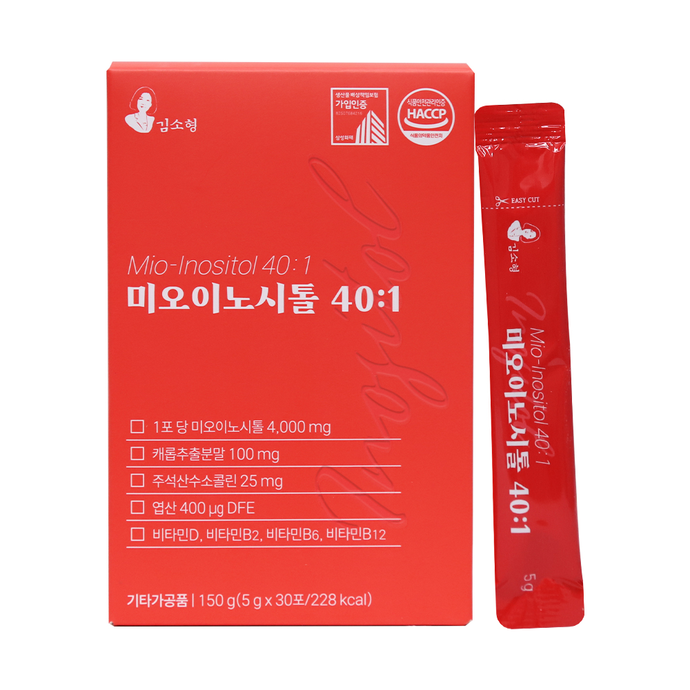 [김소형] 미오이노시톨40 15g*30포