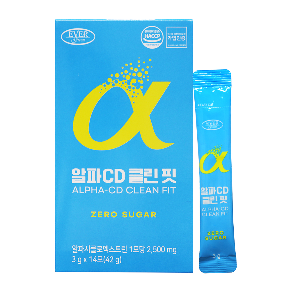 [에버그린] 알파CD클린핏 3g*14포