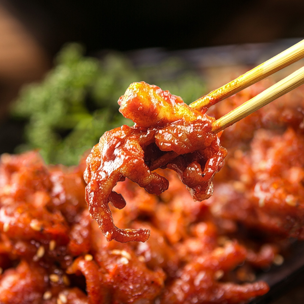 쫀득함이 2배! 맛있게 매운 직화 무뼈 불닭발 160g